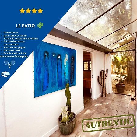 Le Patio, Jardin Privatif, Tennis Ним Екстериор снимка